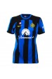 Fotbalové Dres Inter Milan Henrikh Mkhitaryan #22 Dámské Domácí Oblečení 2023-24 Krátký Rukáv